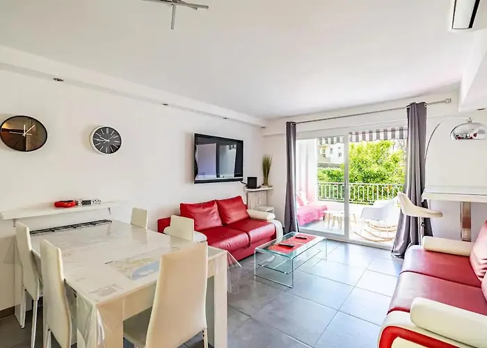 Superbe 3P 2Chambres, 2Terrasses Cannes Centre-Ville, 4 Min A Pied De La Croisette Sas-Meredith Loc