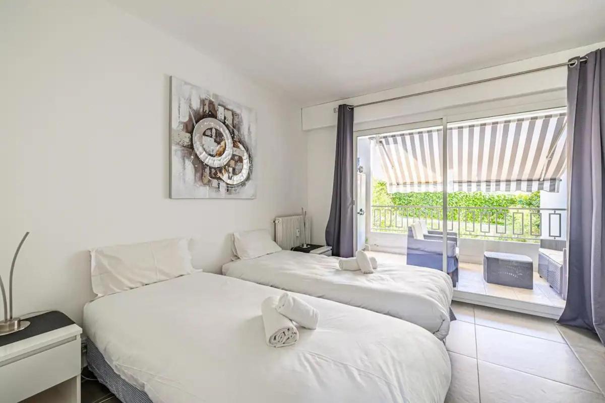 Superbe 3p 2chambres, 2terrasses Centre-ville, 4 Min A Pied De La Croisette Sas-meredith Loc Appartement Cannes